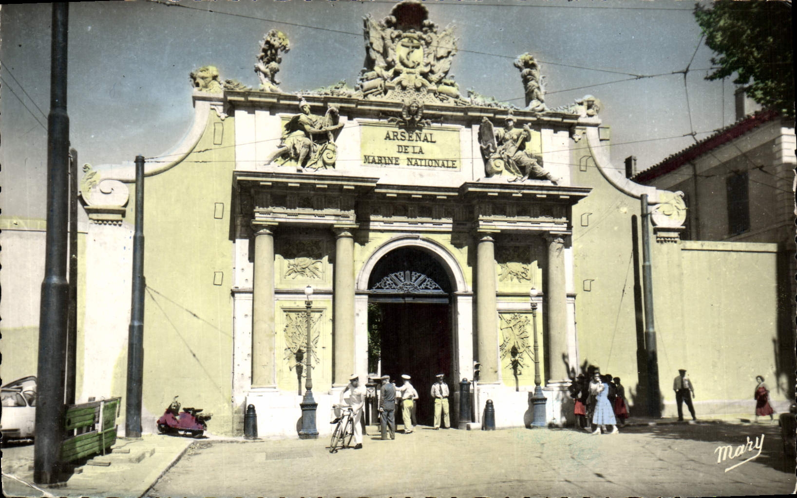CPM Toulon Arsenal Maritime Porte Principale