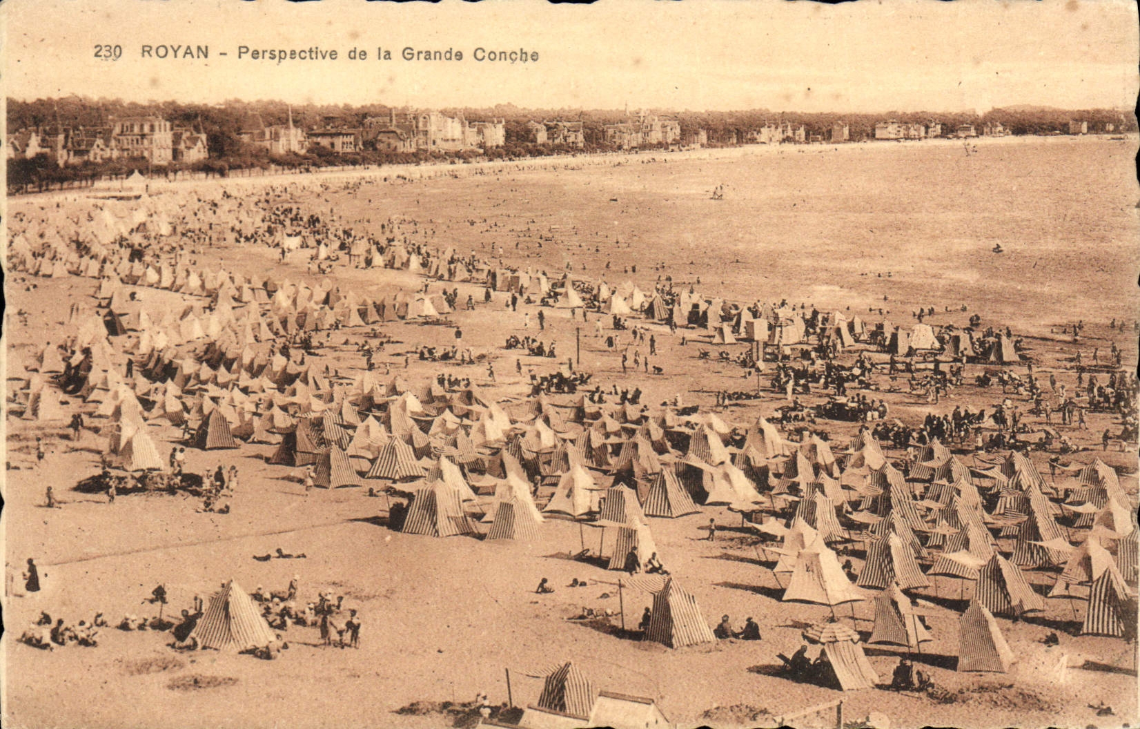 CPA Royan Perspective de la Grande Conche