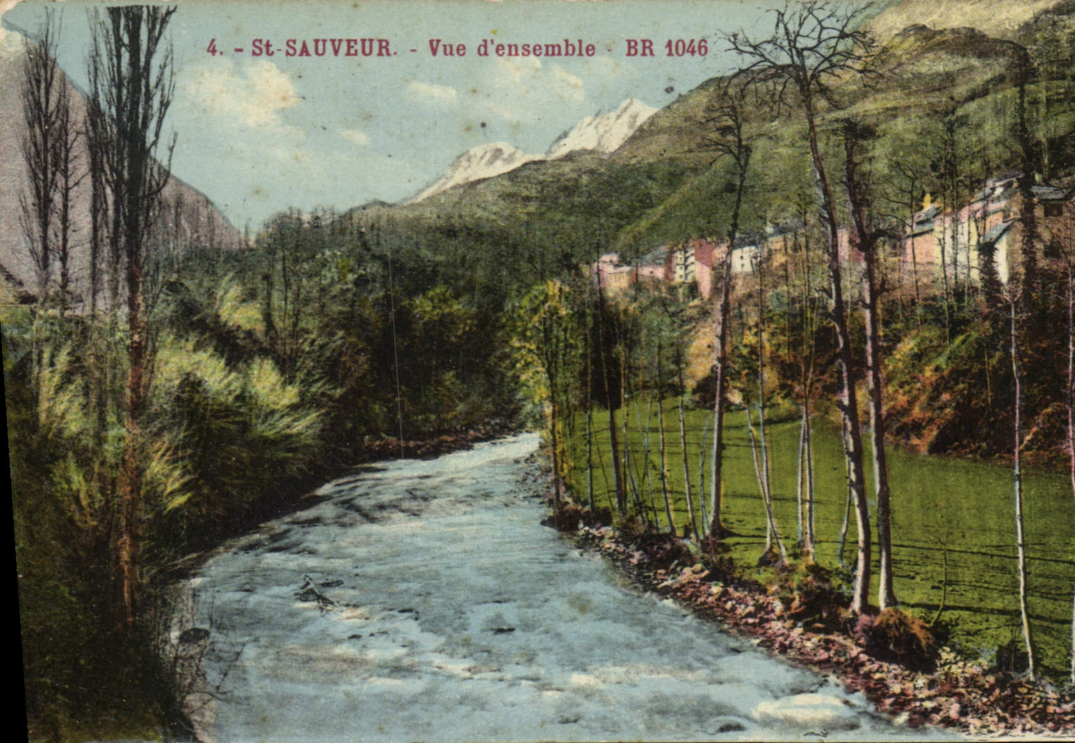 CPA St Sauveur Vue D'ensemble 