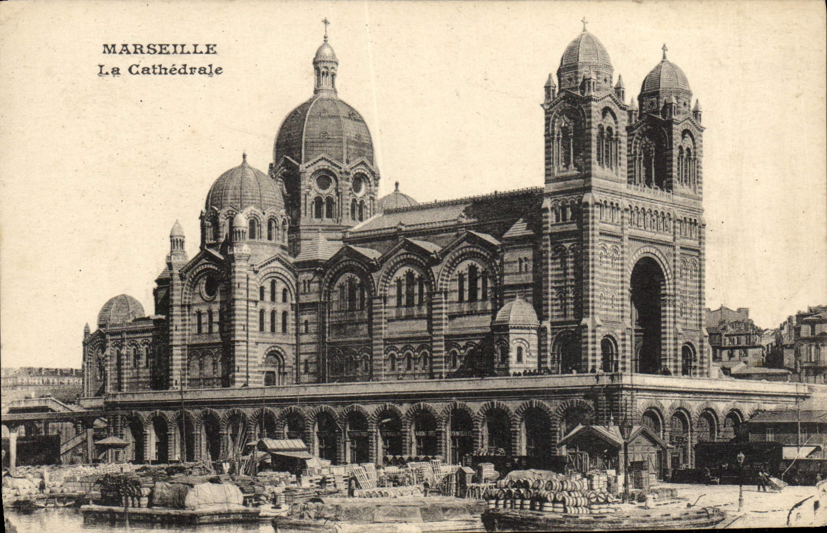 CPA Marseilles La Cathedrale
