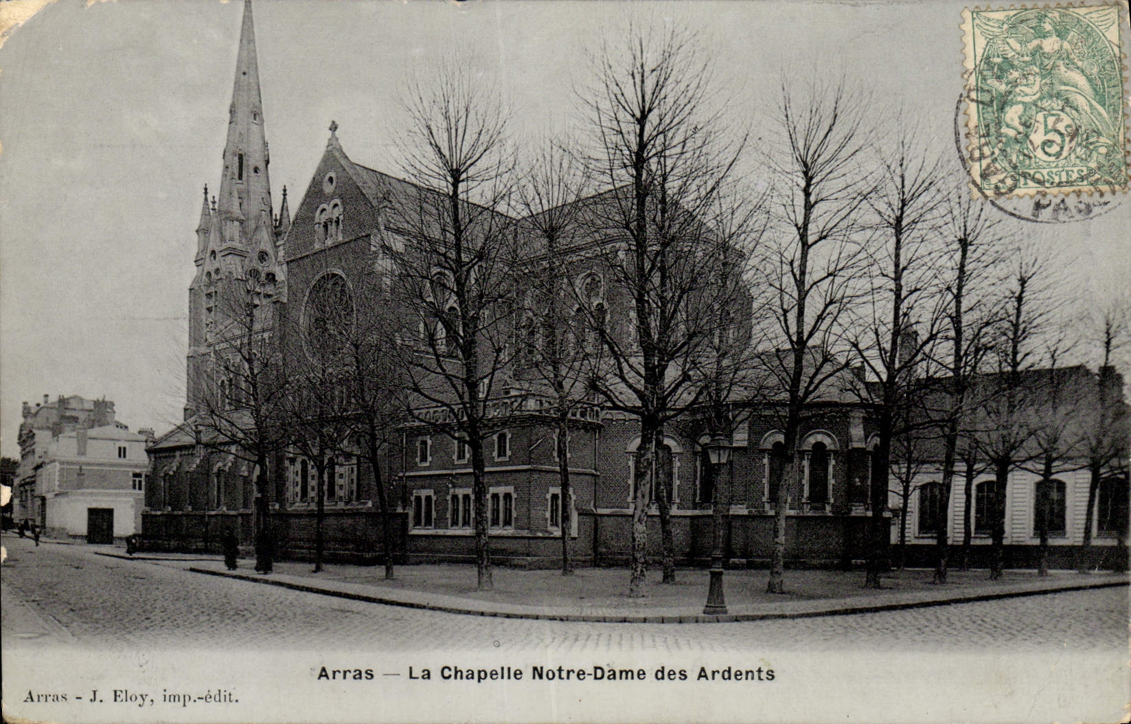 CPA Arras La Chapelle Notre Dame des Ardents