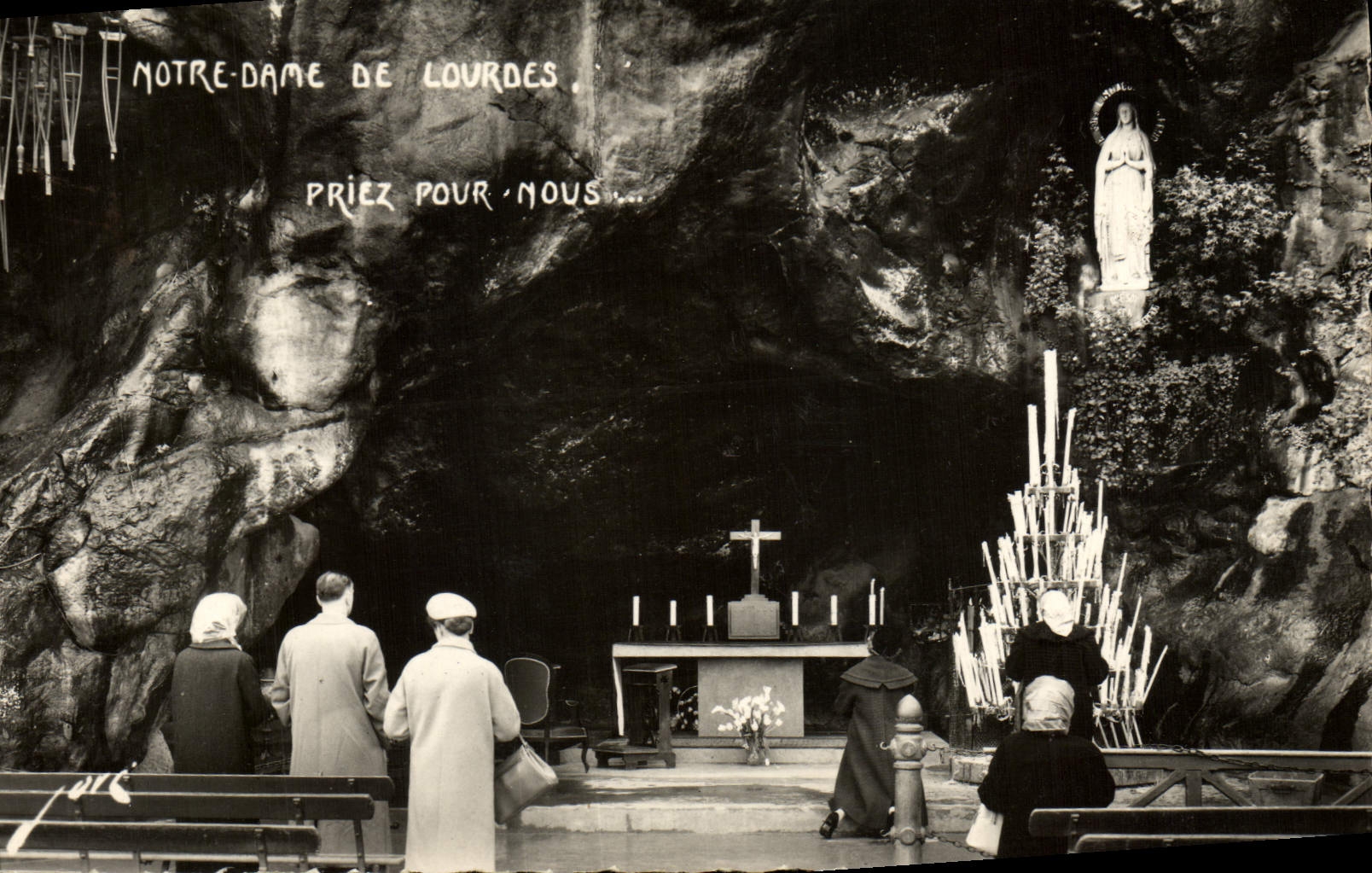 CPM Lourdes Notre Dame De Priez Pour Nous