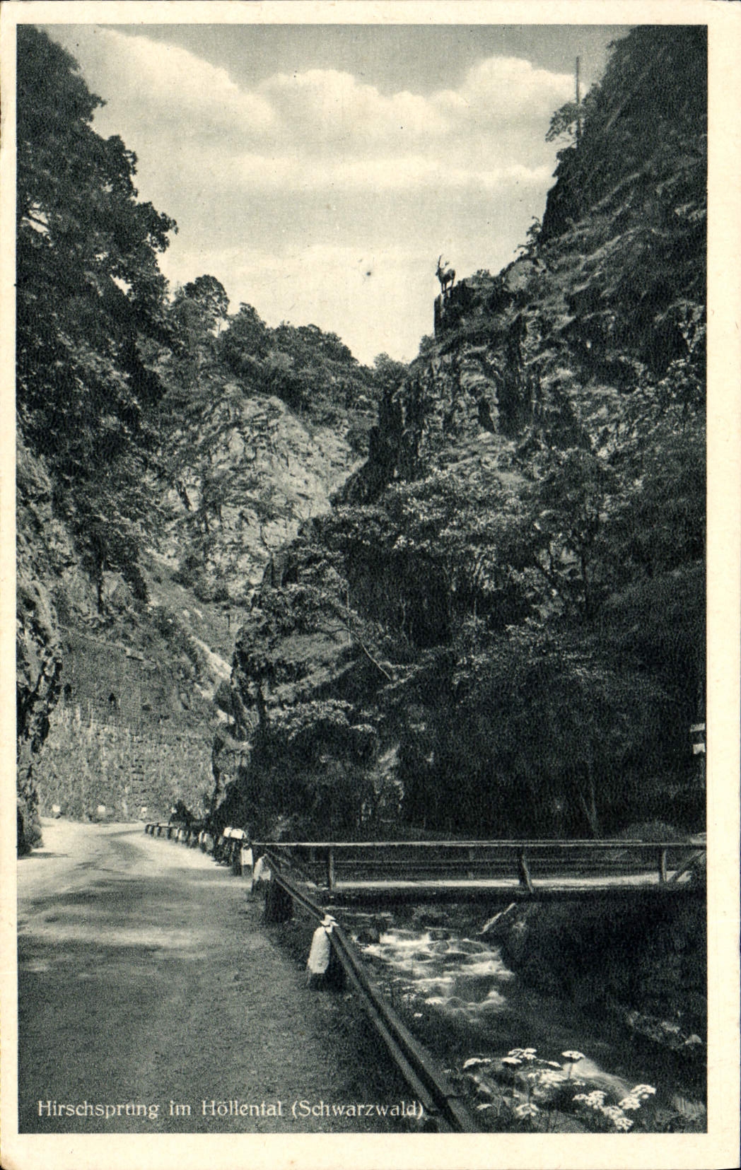 CPA Hirschsprung Im Hollental Schwarzwald