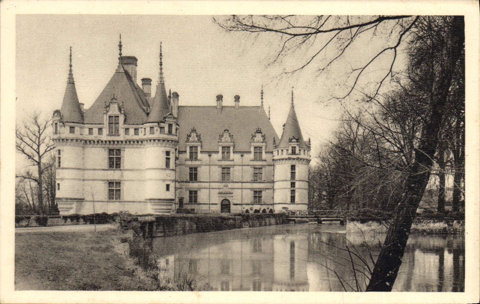 CPA Chateau D'Azay Rideau