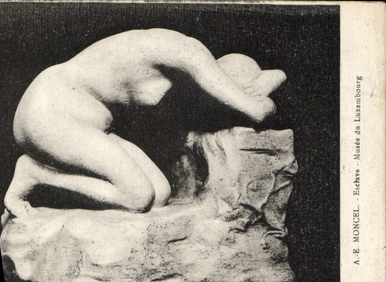 CPA Moncel Esclave Musee du Luxembourg