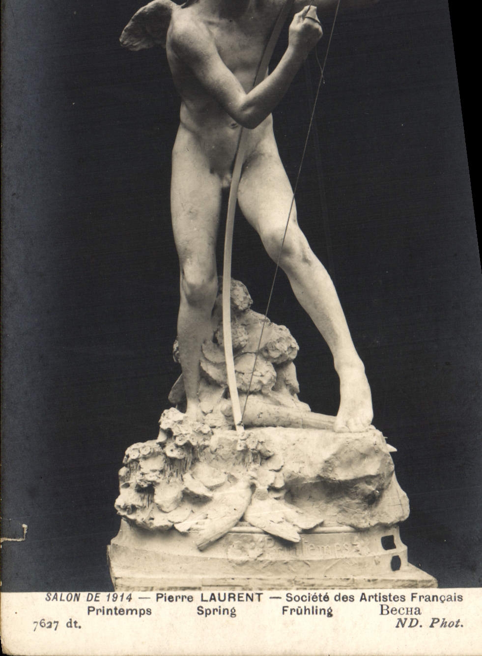 CPA Salon 1914 Pierre Laurent Printemps Arc