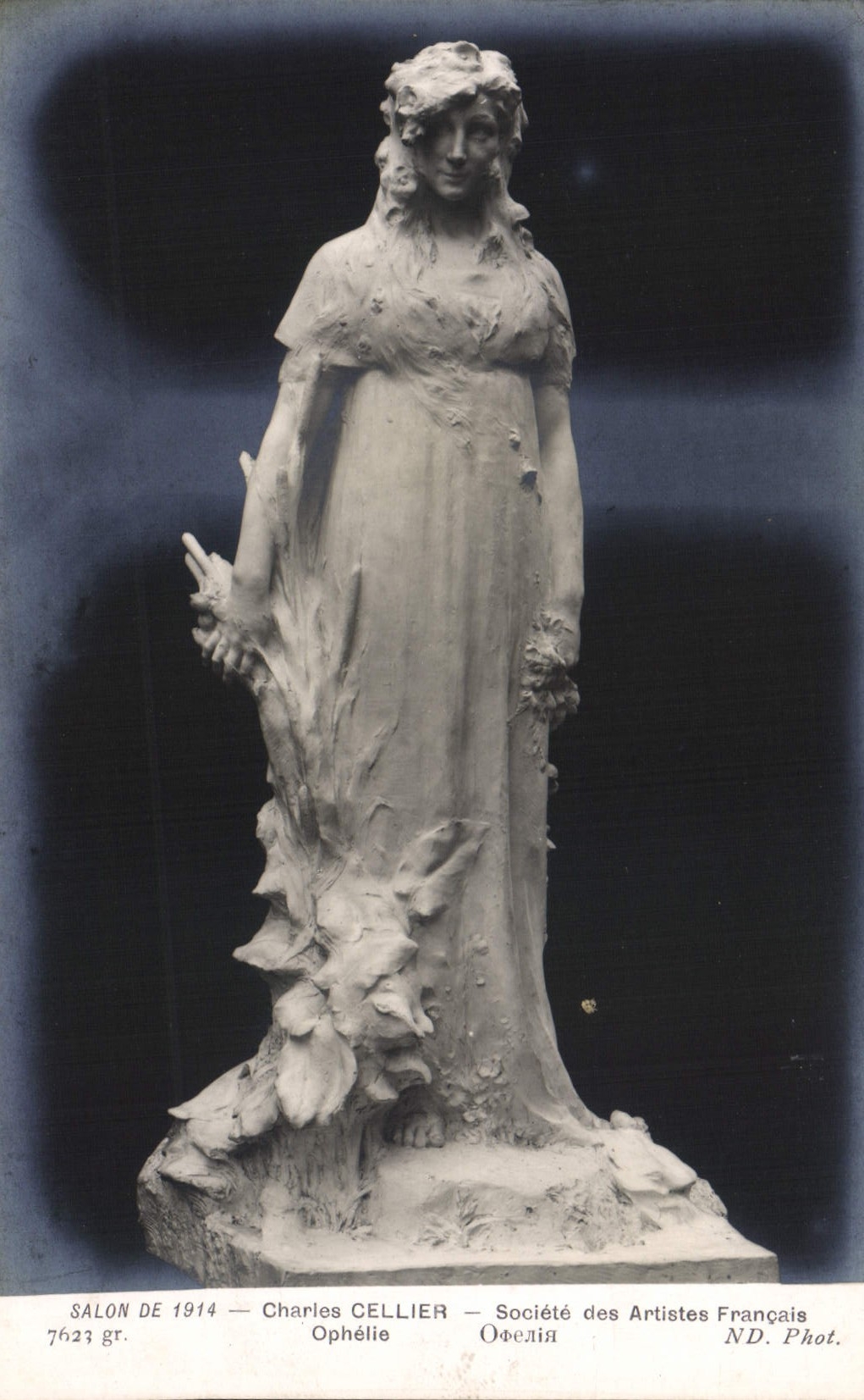CPA Salon De 1914 Charles Cellier Ophelie
