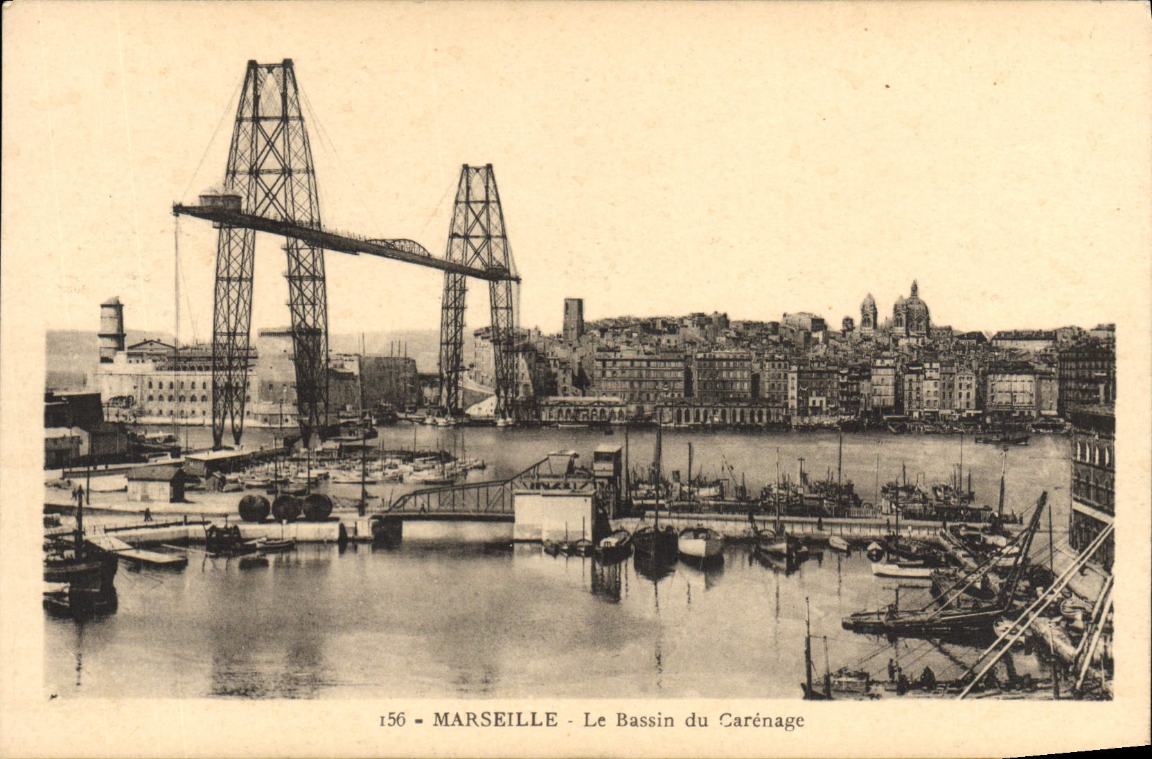 CPA Marseille Le Bassin du Carenage