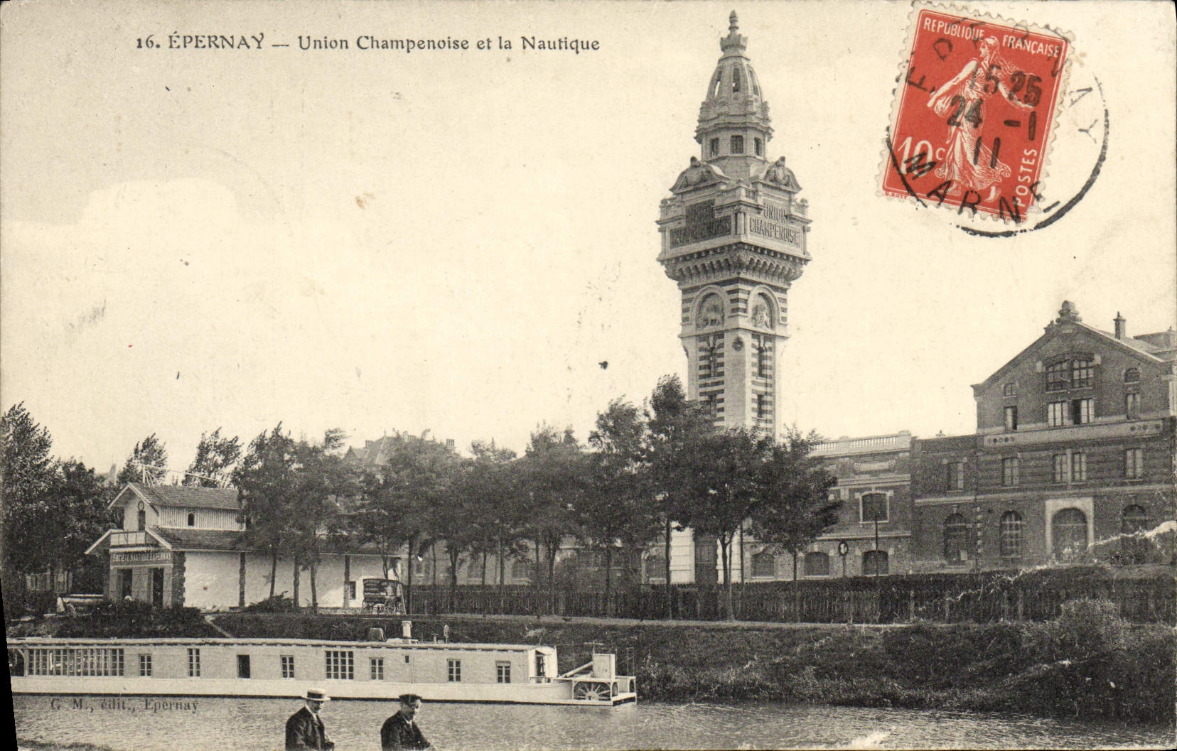 CPA Epernay Union Champenoise Et La Nautique