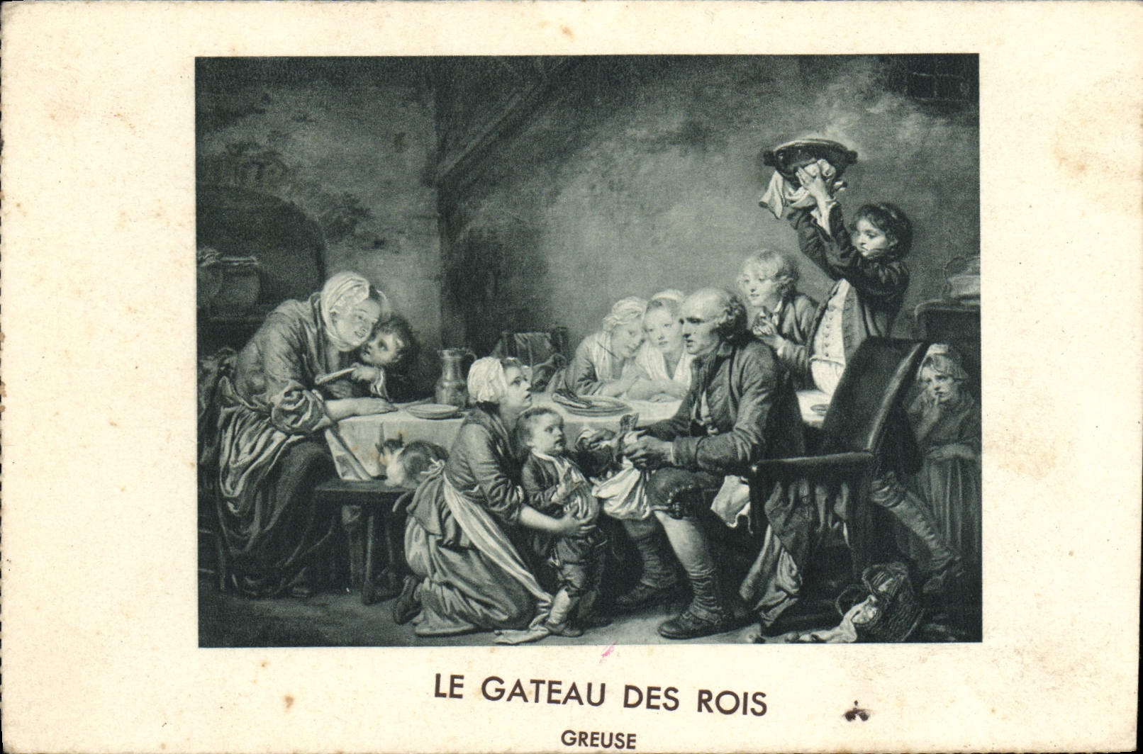 VINTAGE POSTCARD the Castle Of Kings Greuse