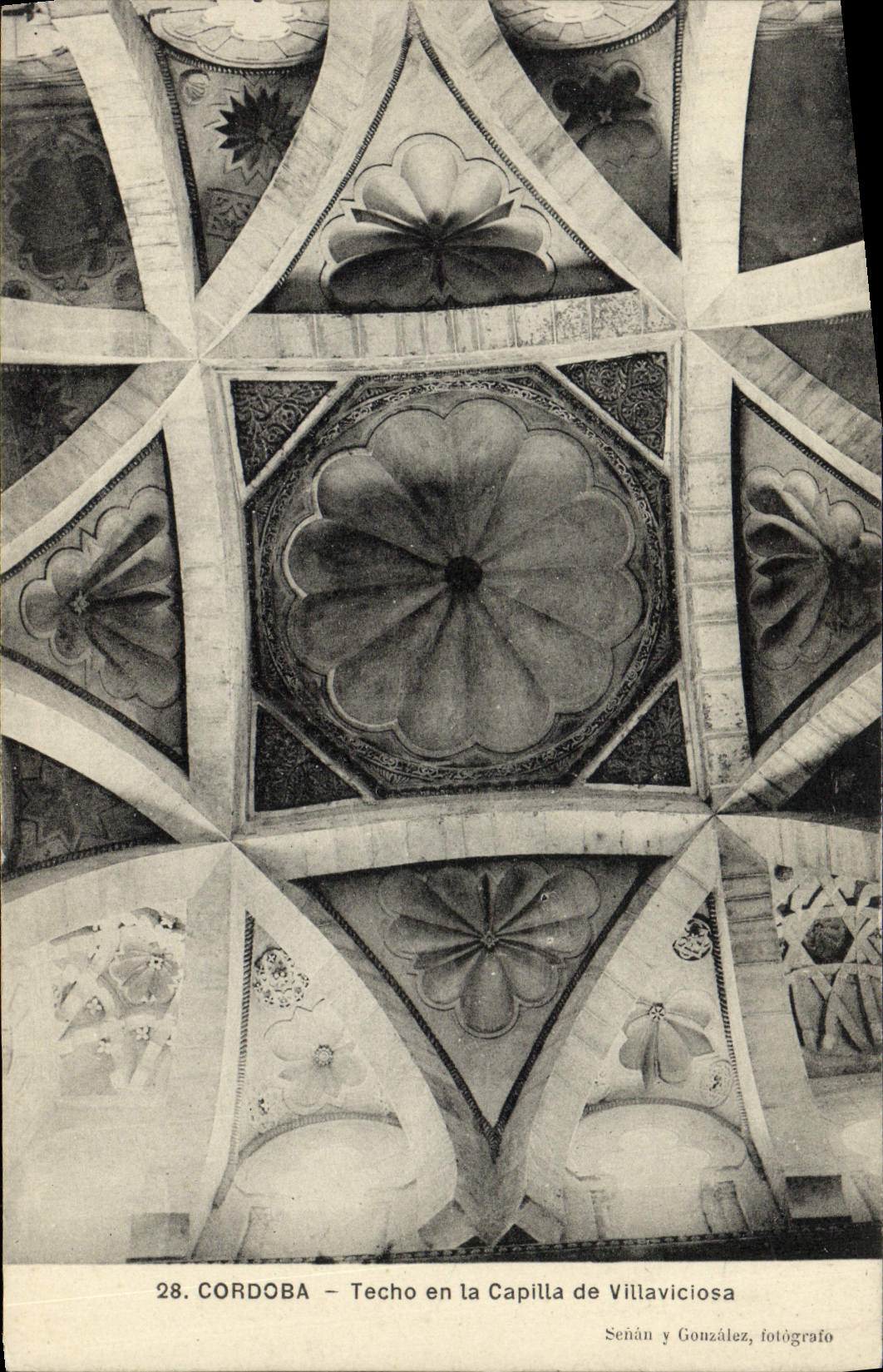 CPA Cordoba Techo En La Capilla De Villaviciosa