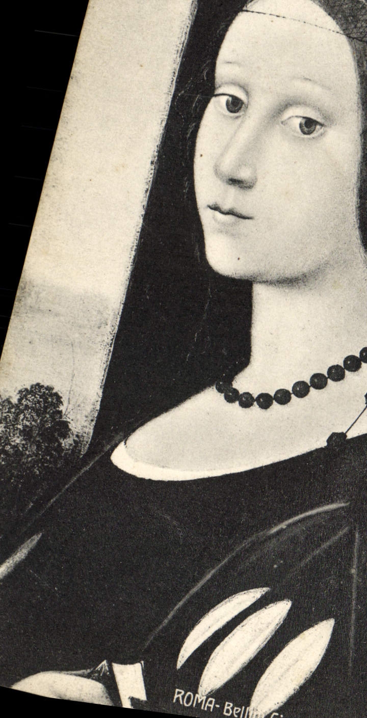 VINTAGE POSTCARD Roma Gave Laura Pinacoteca Capitolina