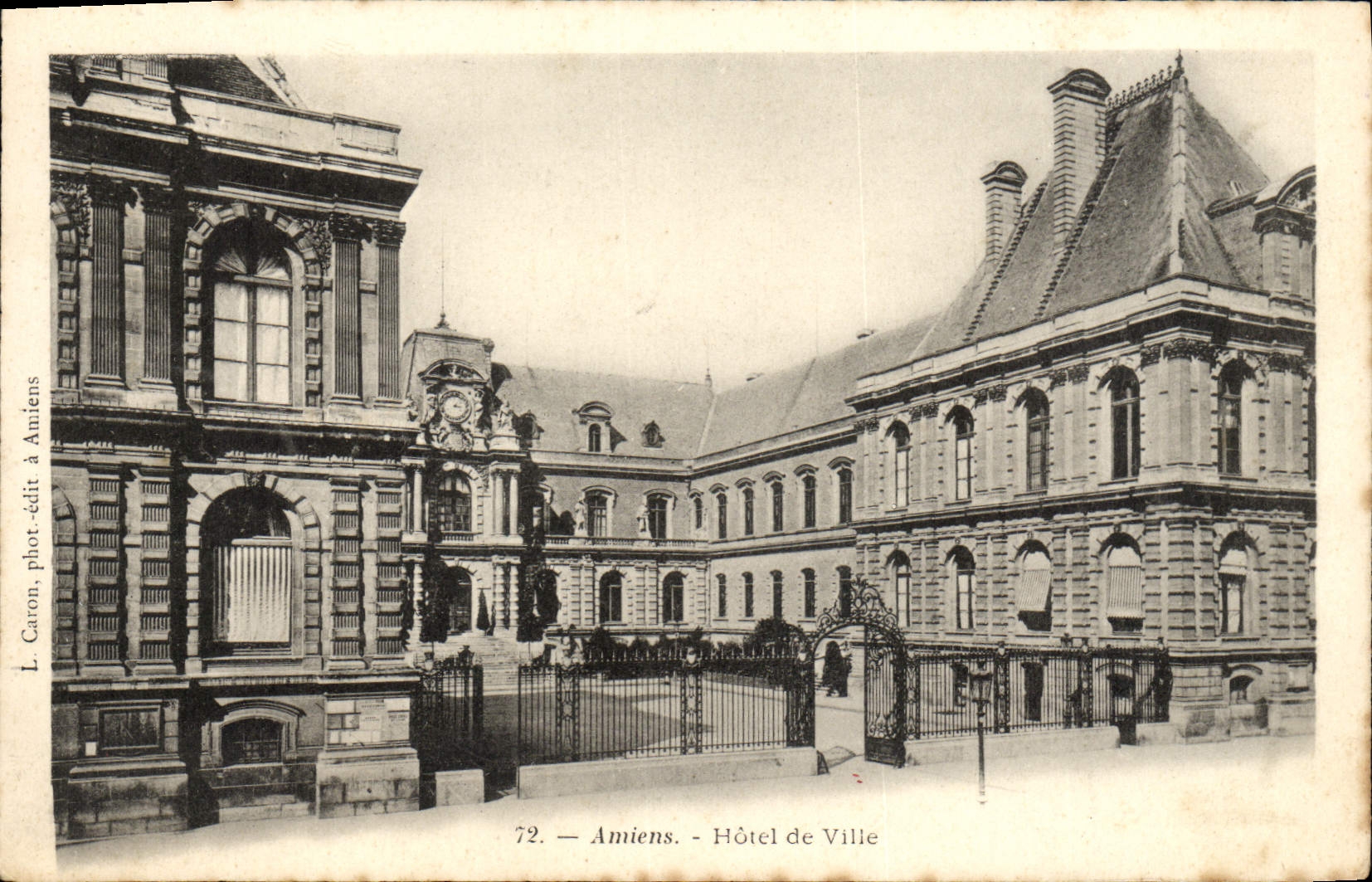 CPA Amiens Hotel de Ville