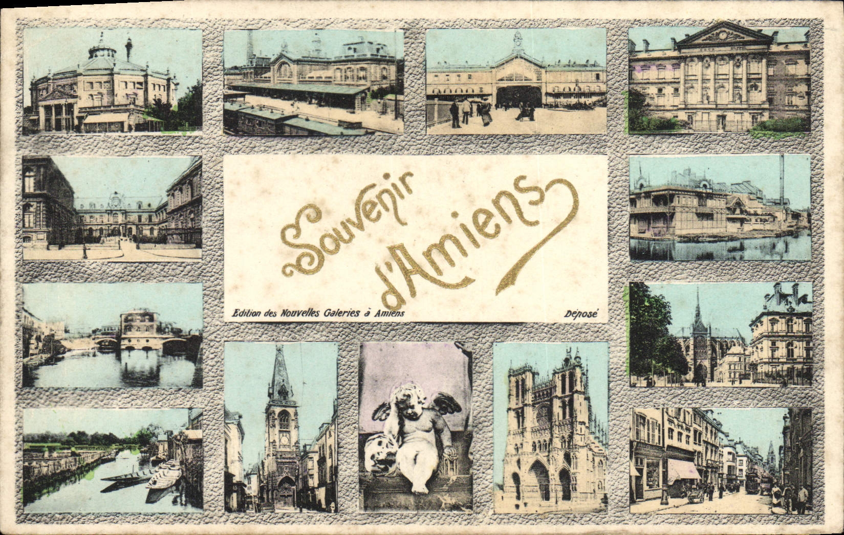 CPA Amiens Souvenir