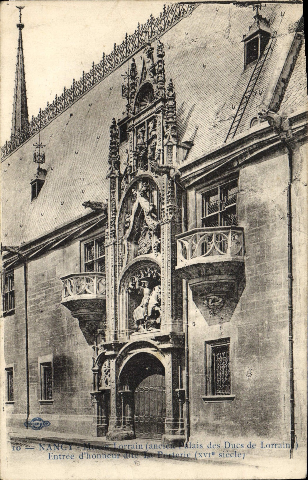 CPA Nancy Musee Lorrain 