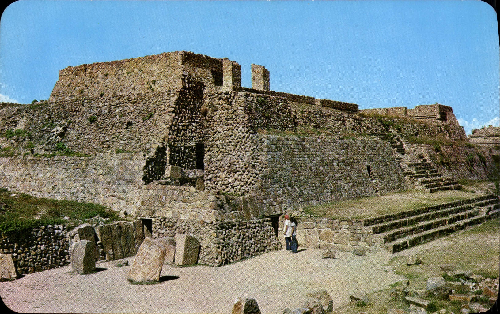 CPM Mexique Monte Alban El templo de los Danzantes