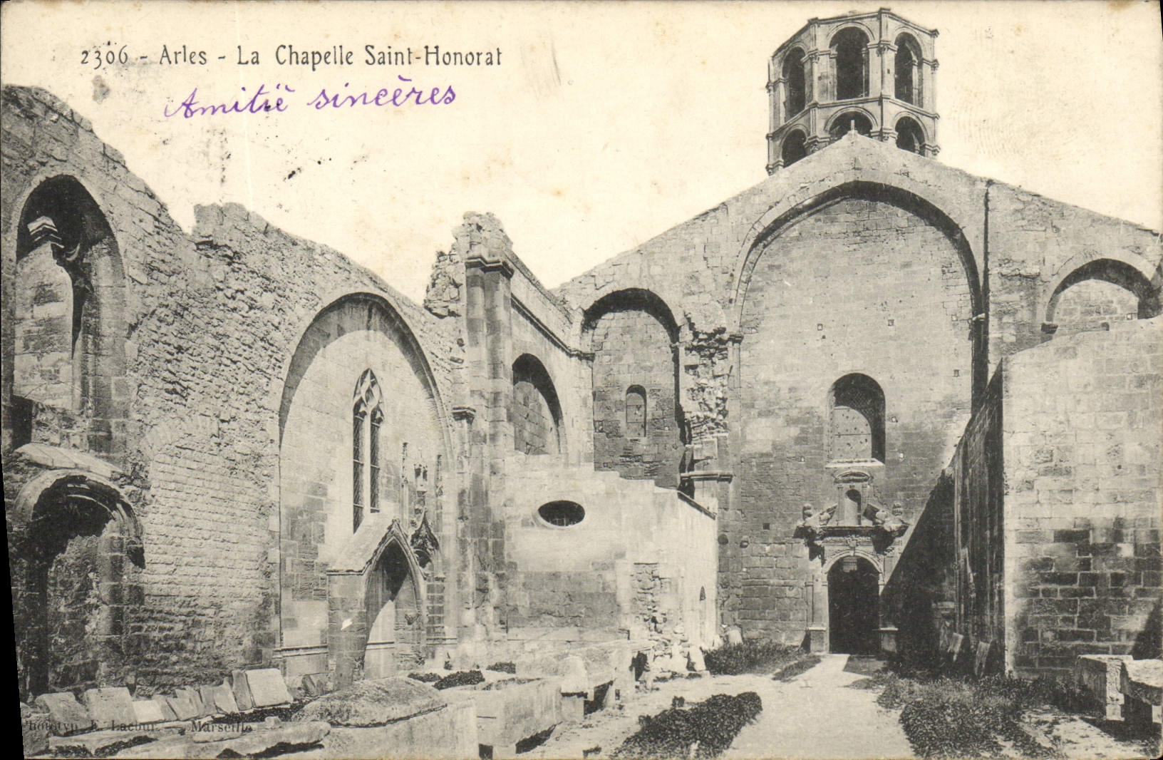 CPA Arles La Chapelle Saint Honorat