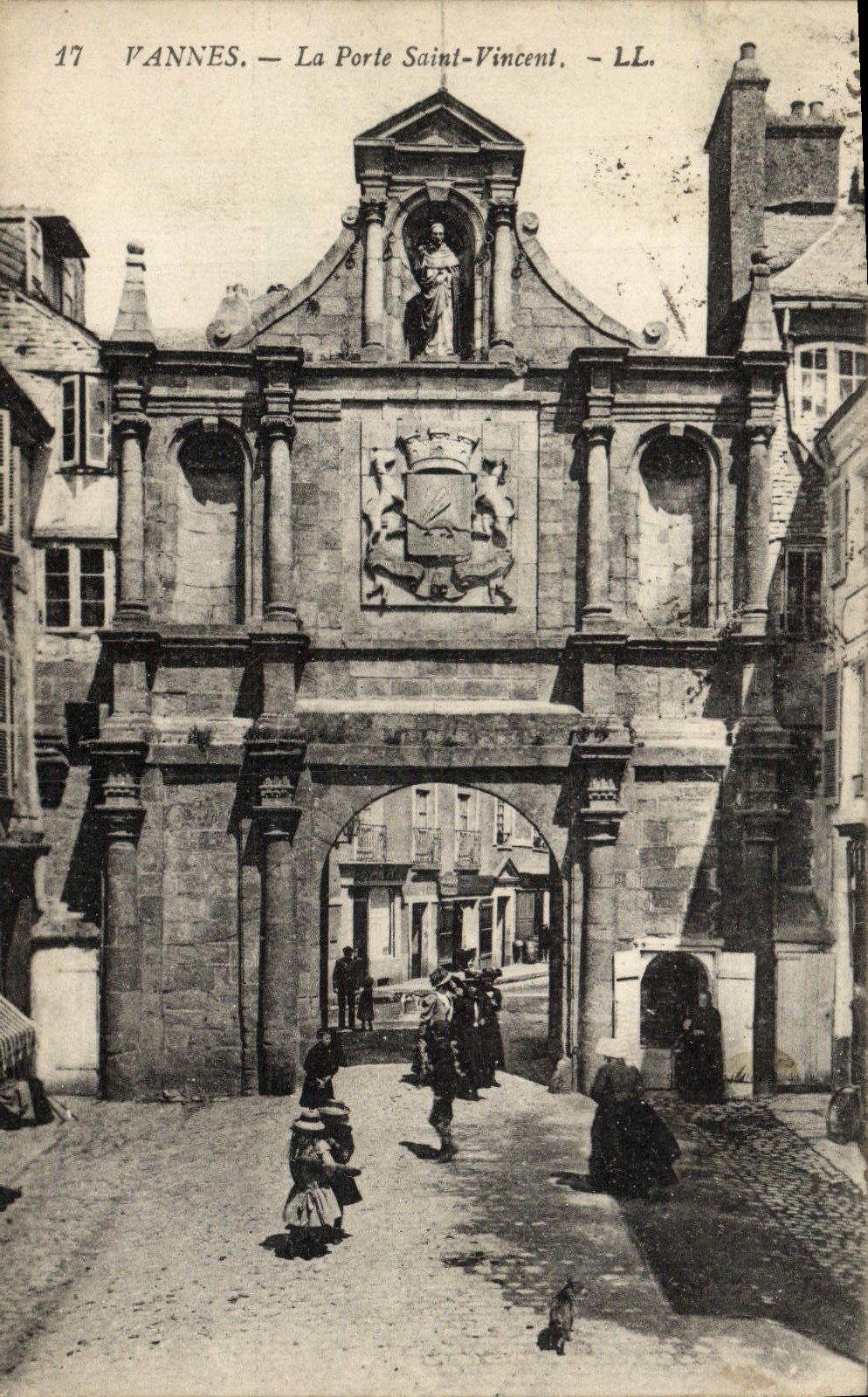 VINTAGE POSTCARD Valves the Gate Vincent Saint