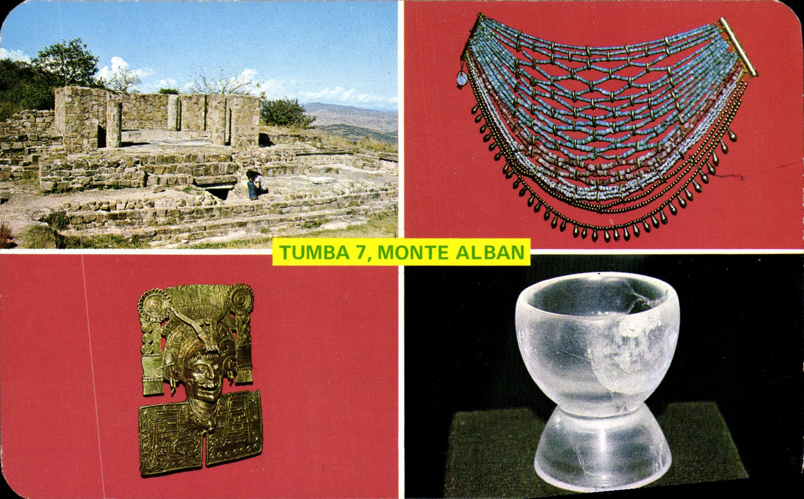 CPM Mexico Tomba 7 Monte Alban 