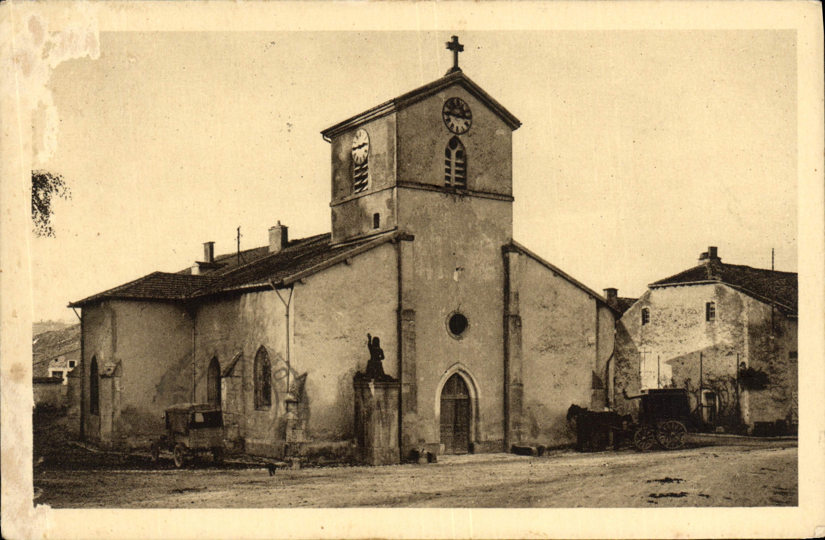 CPA Domremy Eglise