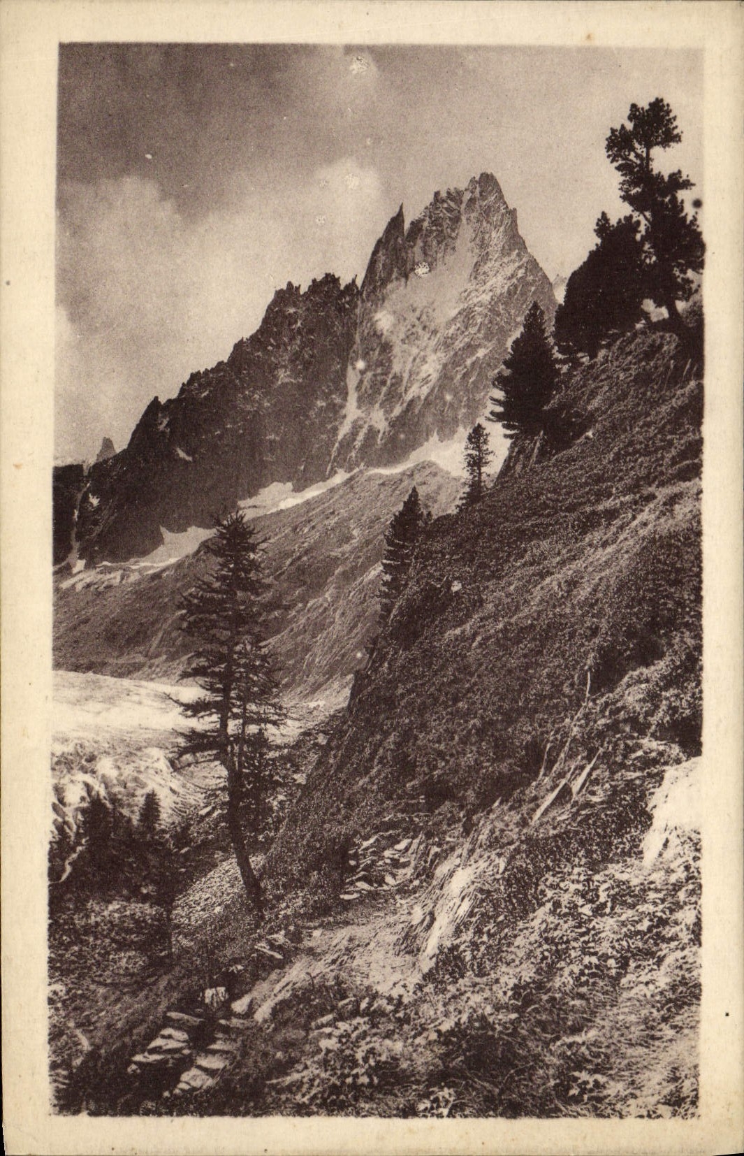 CPA Chamonix Aiguille Des Charmoz