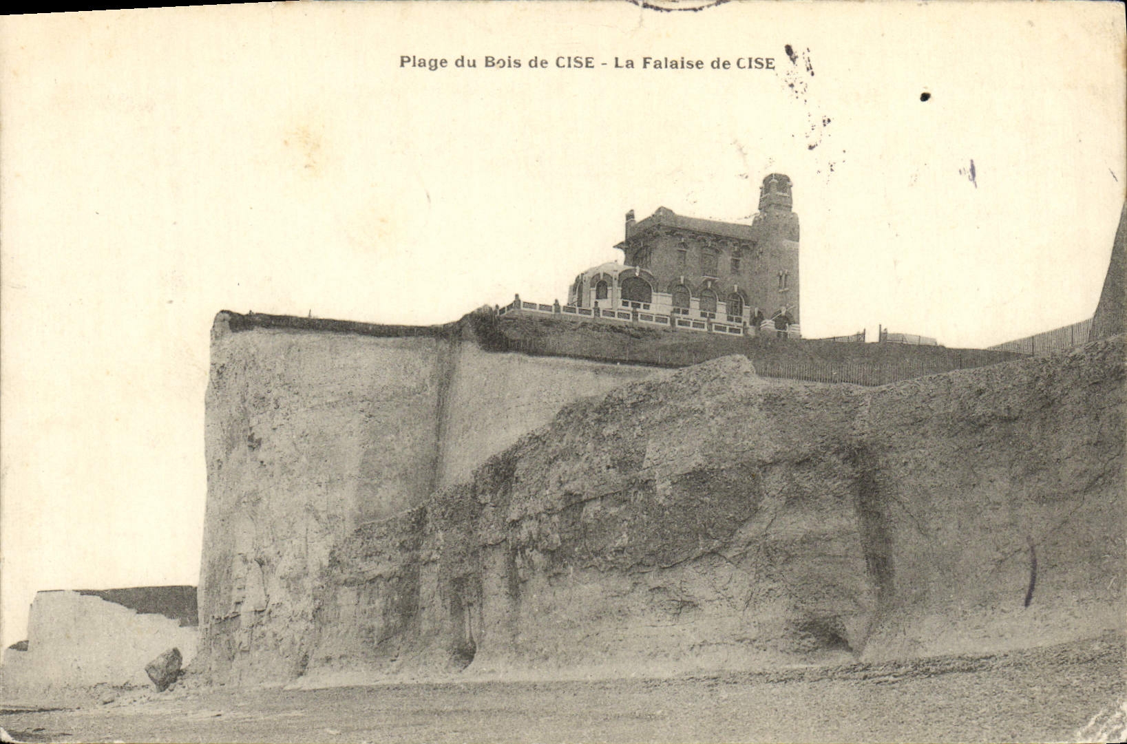 CPA Plage du Bois de Cise La Falaise de Cise