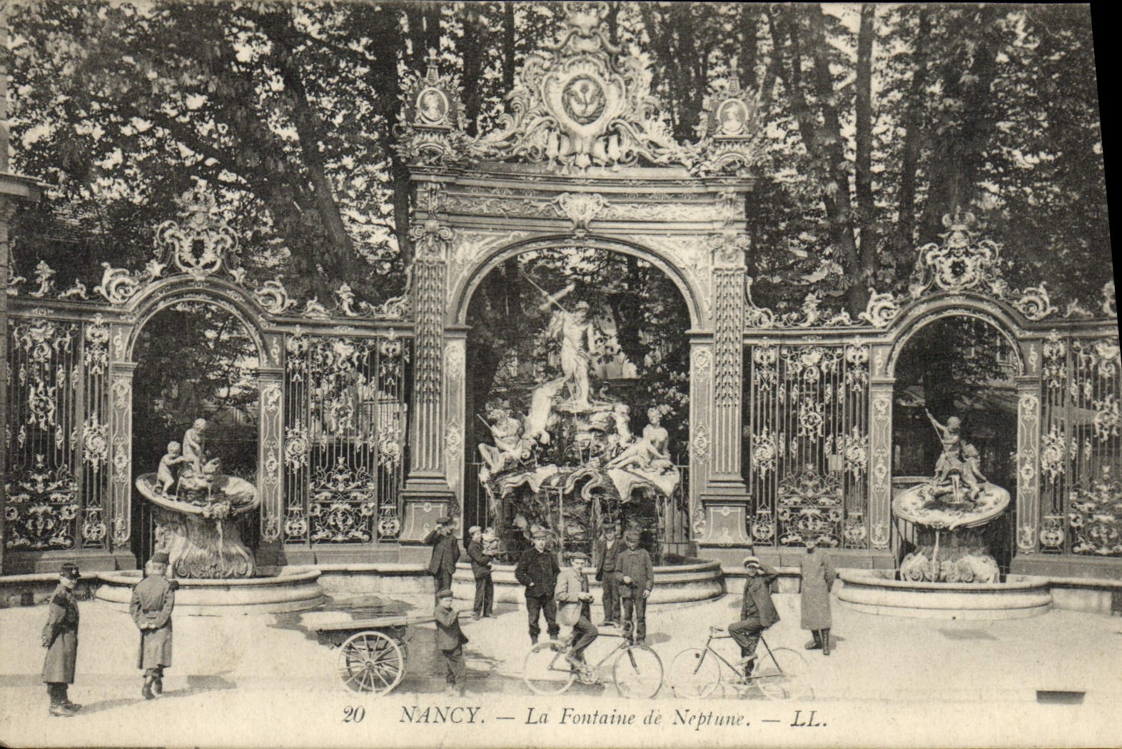 CPA Nancy La Fontaine de Neptune