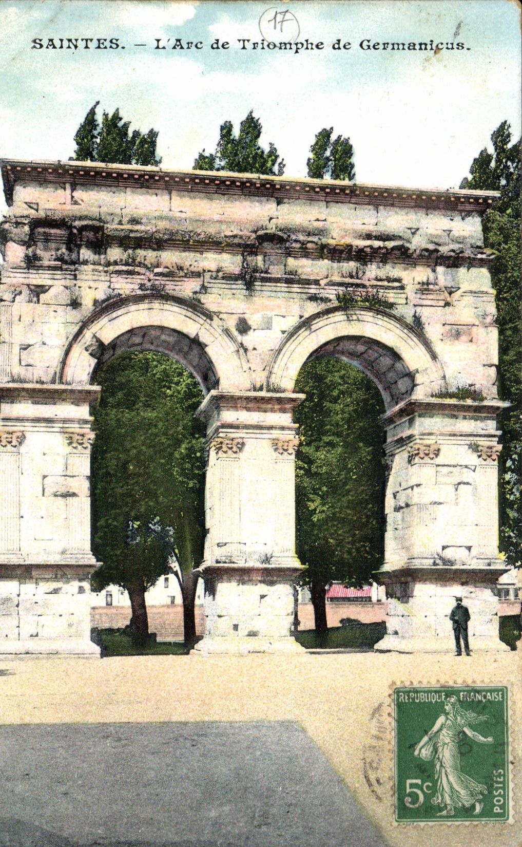 CPA Saintes L'Arc de Triomphe de Germanicus