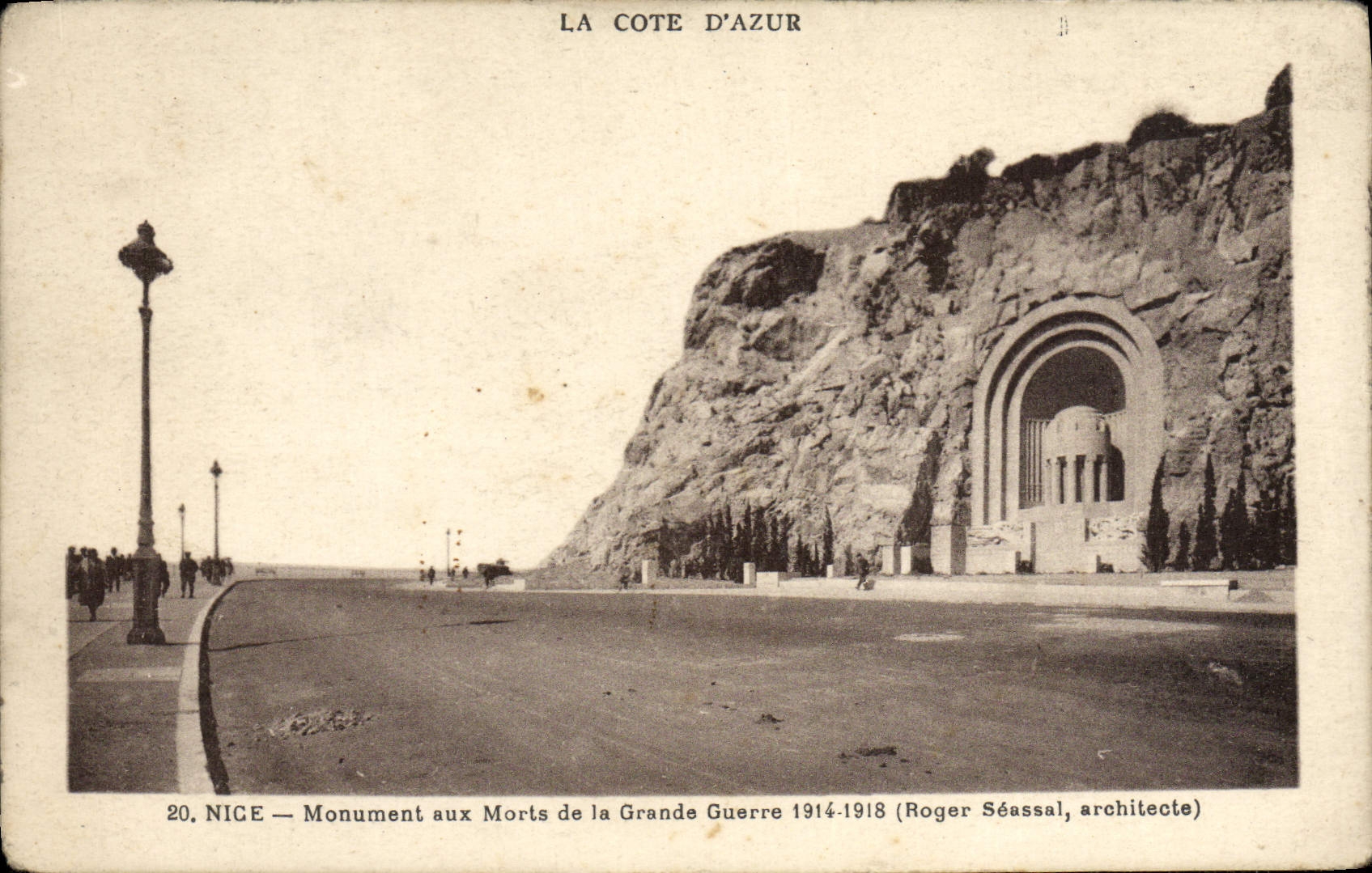 CPA Nice Monument aux Morts de la Grande Guerre Militaria