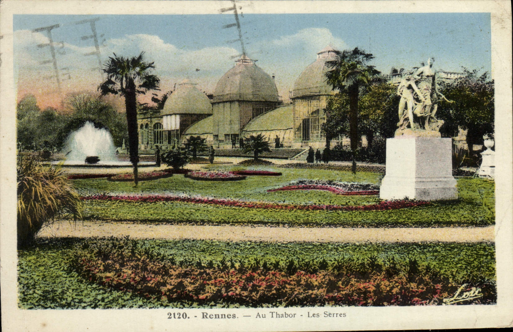 CPA Rennes Au Thabor Les Serres