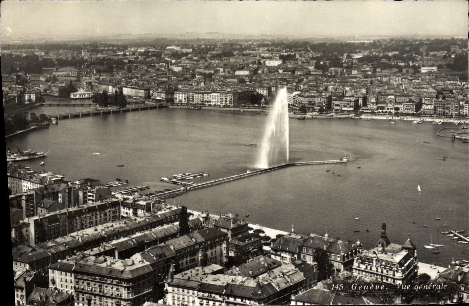 CPM Geneve Vue generale