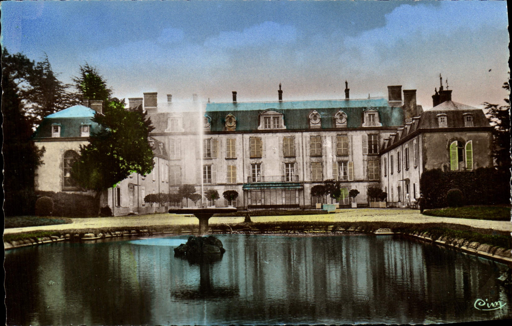 MODERN CARD Saint Honors the Castle les Bains