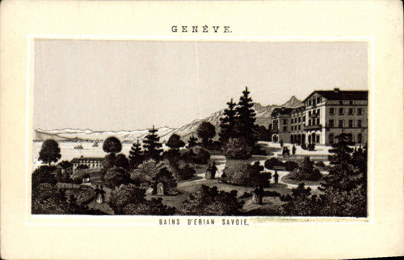 CPA Geneve Bains D'Erian Savoie