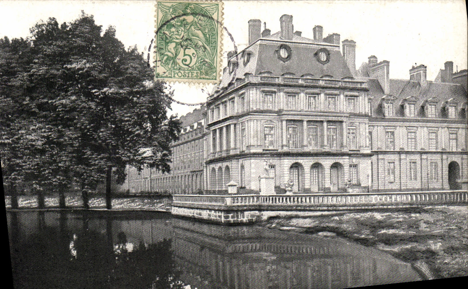 CPA Fontainebleau Le palais Le musee chinois 