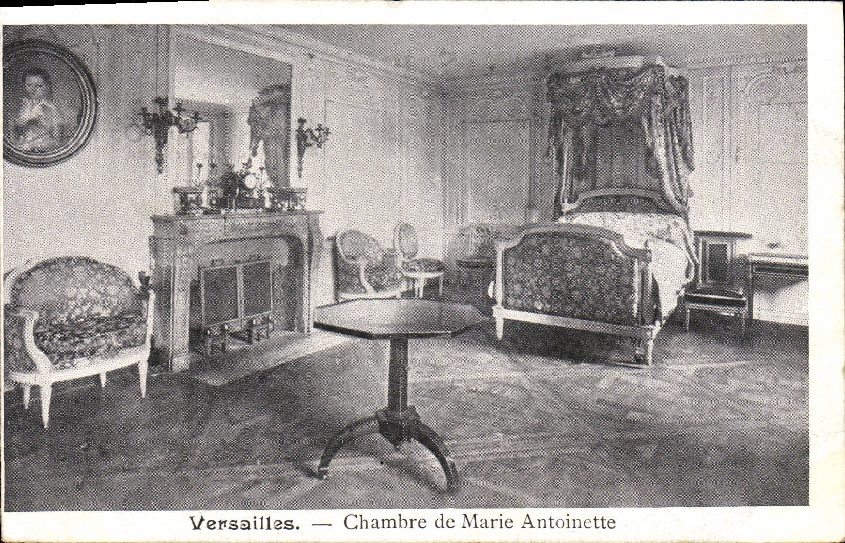CPA Versailles Chambre De Marie Antoinette