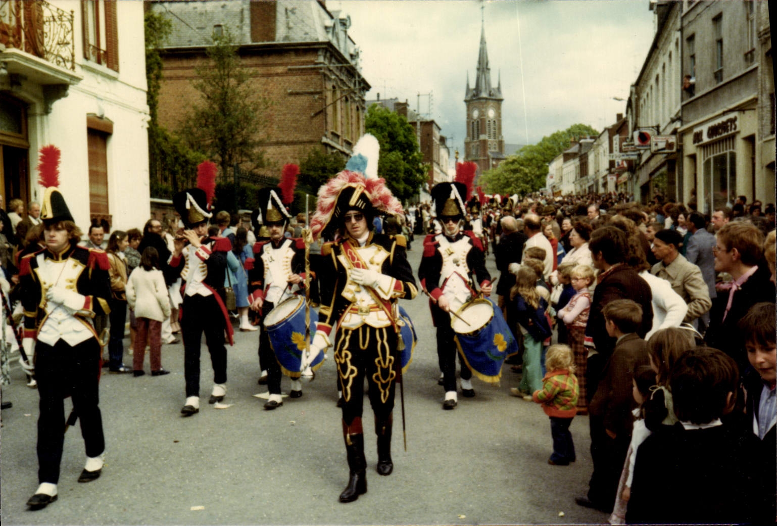 Photo Fete dans les rues (Nord) Annees 80