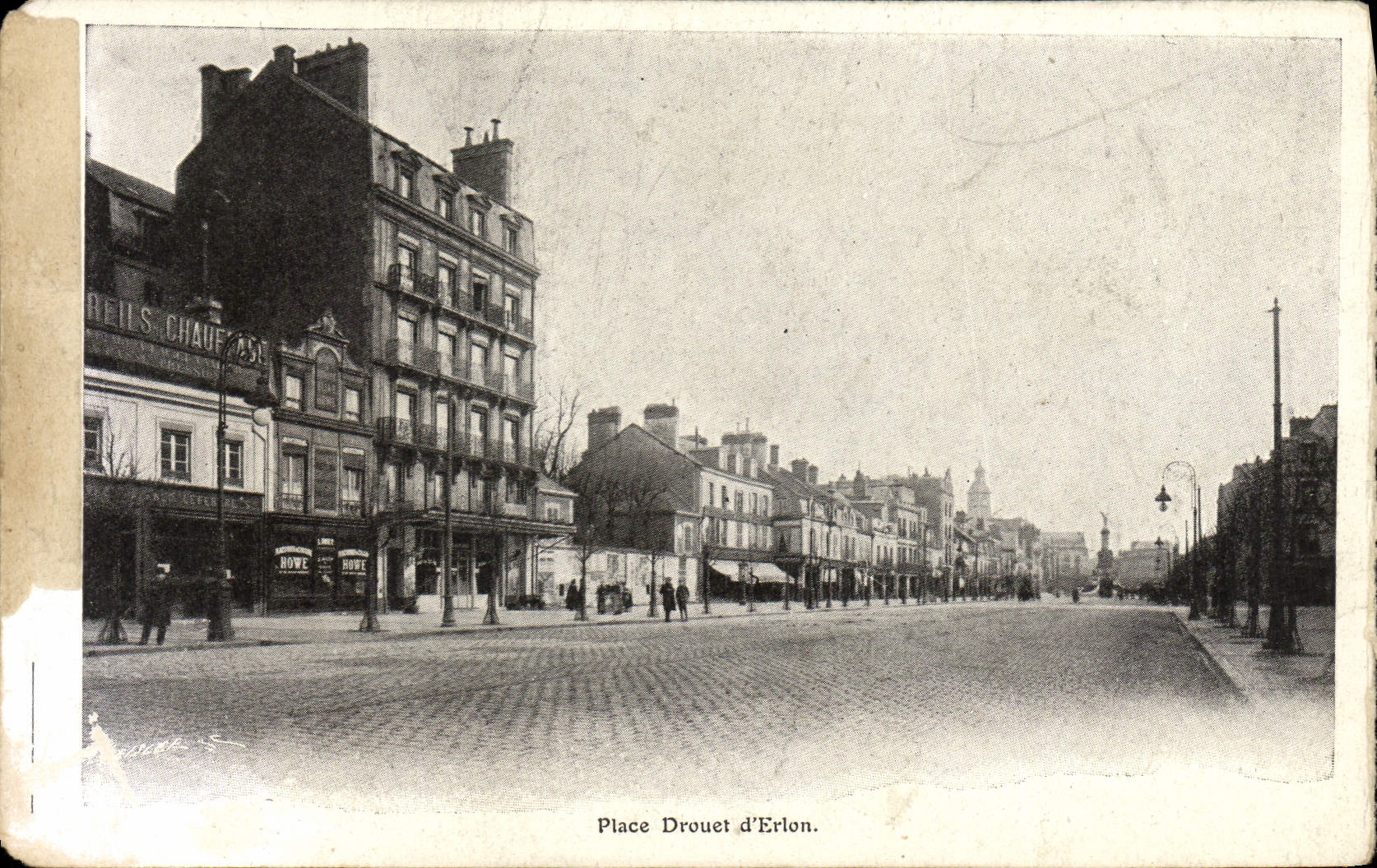 CPA Place Drouet d'Erlon Reims