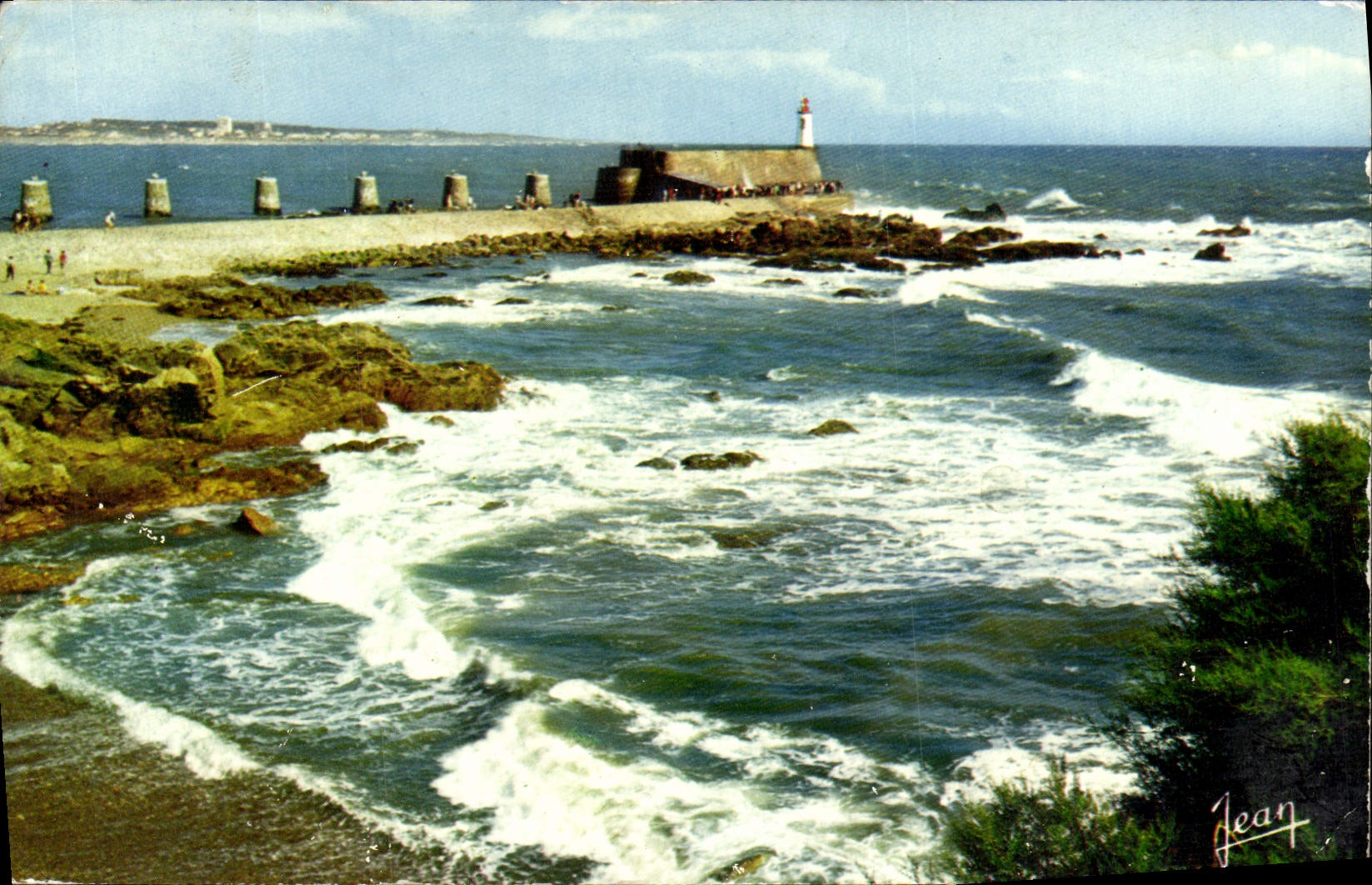 CPM Les Sables D'Olonne Tempete Sur La Cote Sauvage