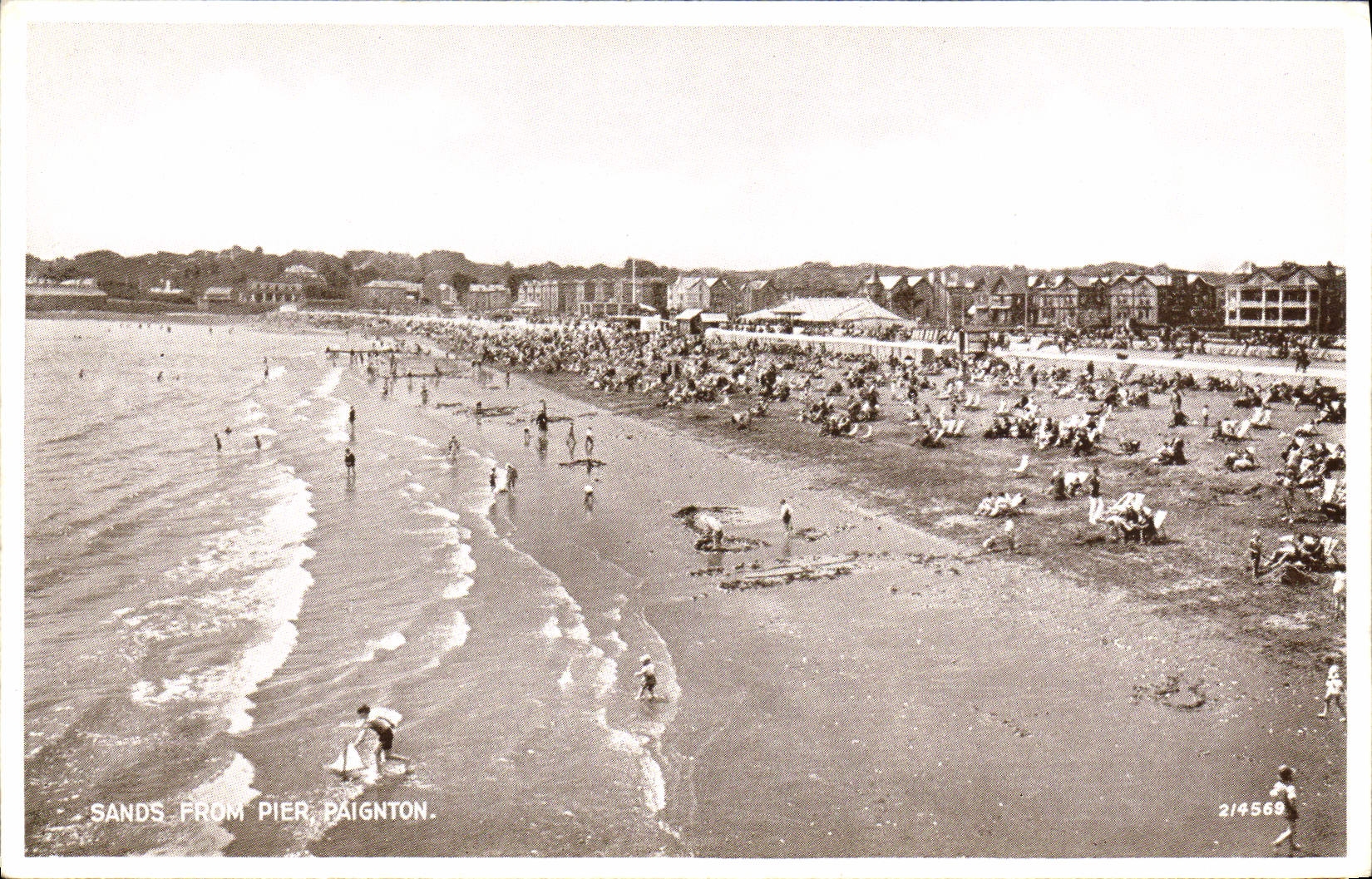 CPA Sands From Pier Paignton