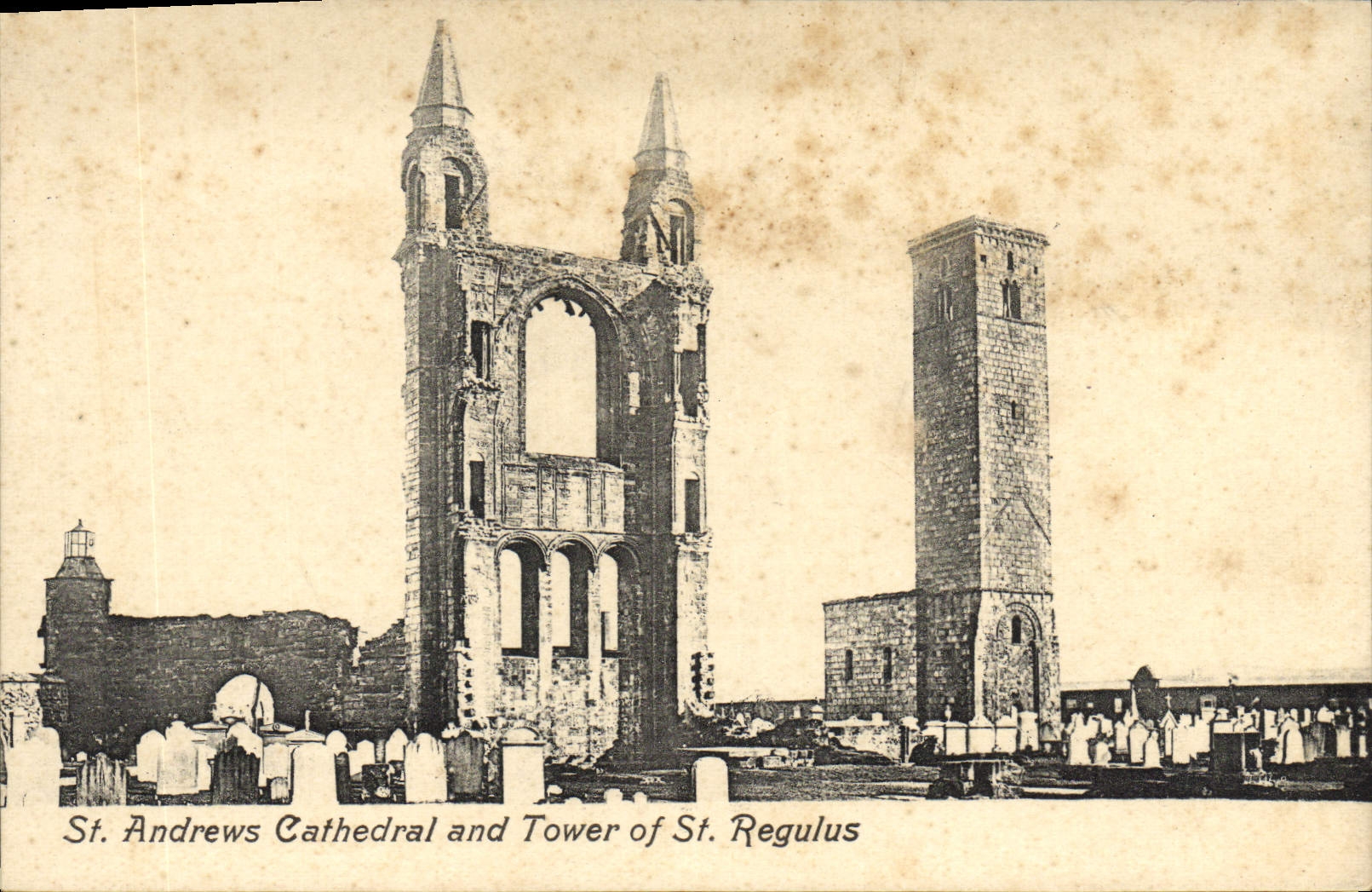 CPA St Andrews Cathedral And Tower Of St Regulus