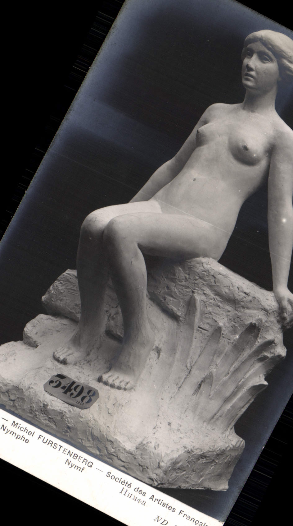 CPA Michel Furstenberg Salon 1913 Nymphe