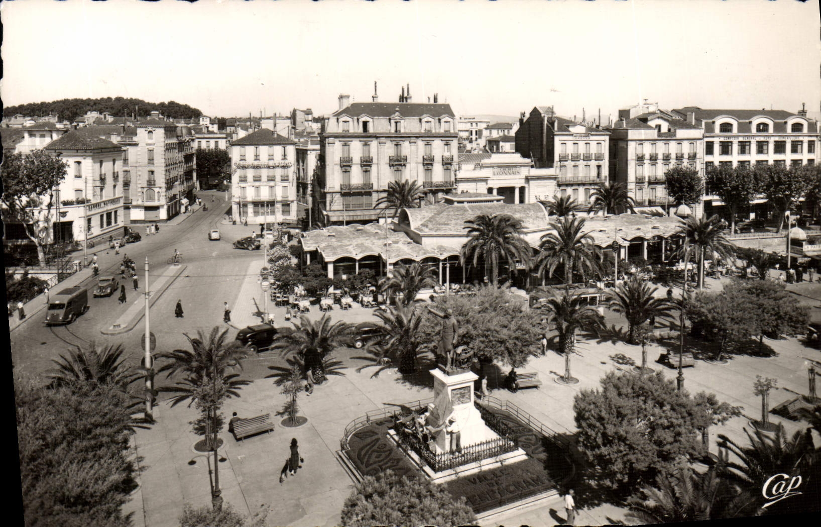 MODERN CARD Perpignan Places Arago