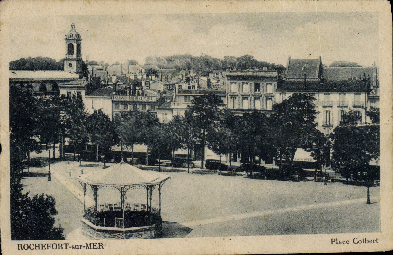 CPA Rochefort Sur Mer Place Colbert
