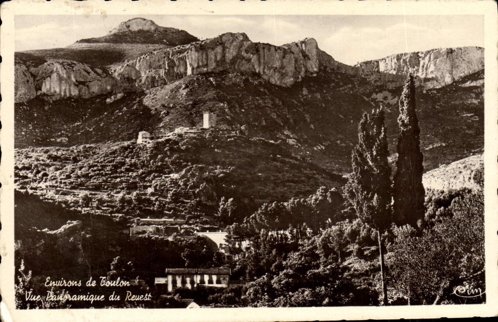 CPA Environs De Toulon Vue panoramique Du Revest