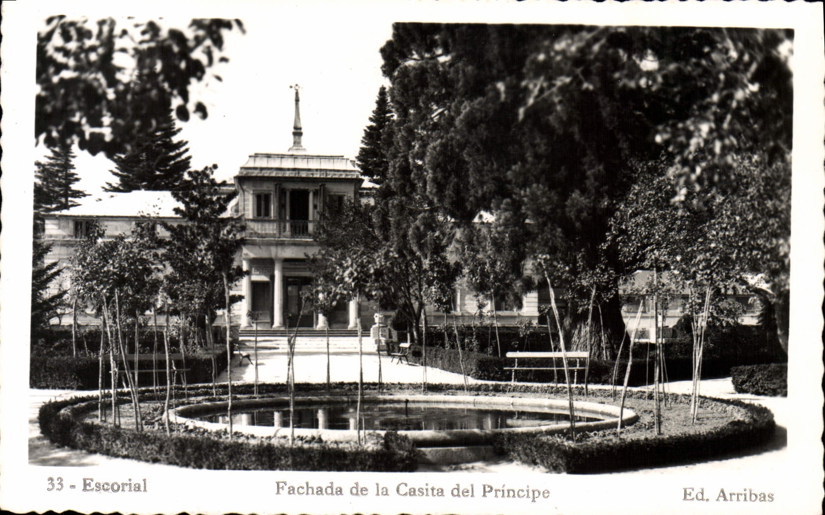 CPM Escorial Fachada De La Casita Del Principe