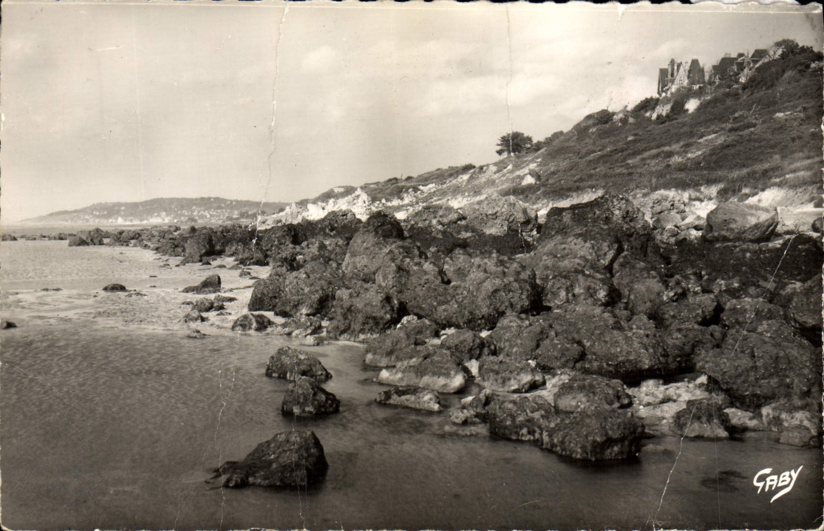 CPM Blonville Sur Mer Les Rochers