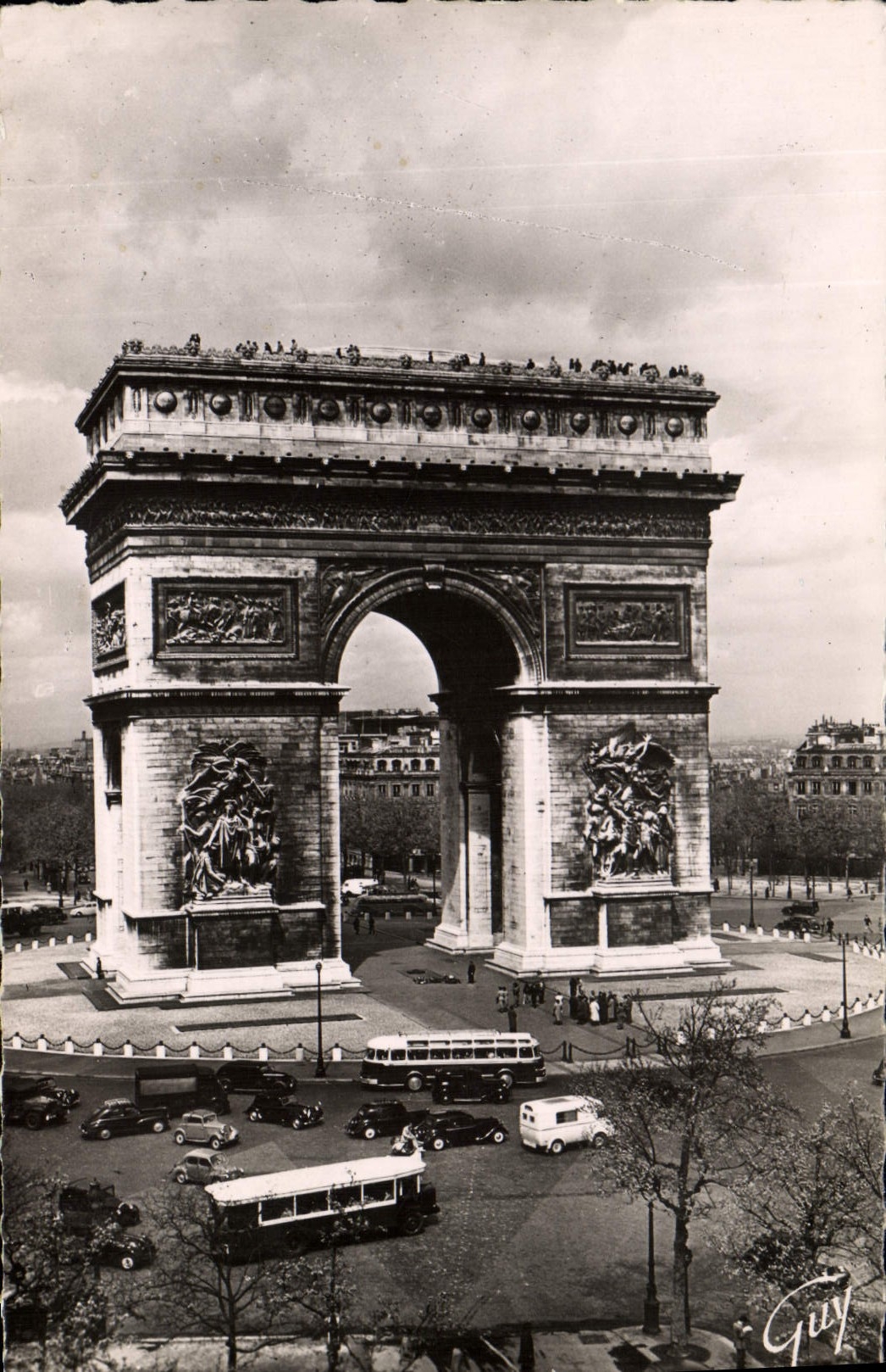 CPM Paris Et Ses Merveilles L'Arc De Triomphe De l'Etoile