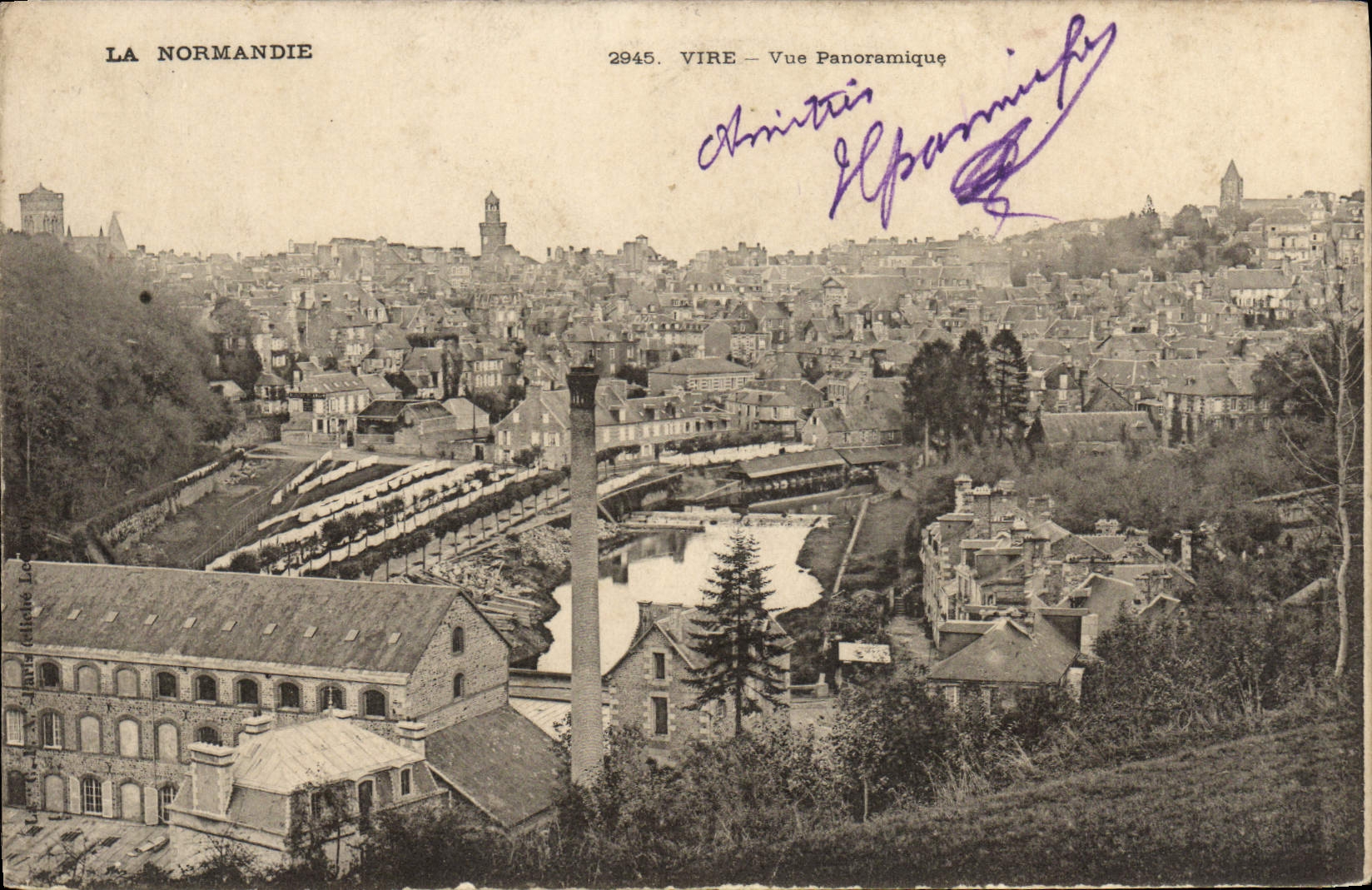 CPA Vire Vue Panoramique