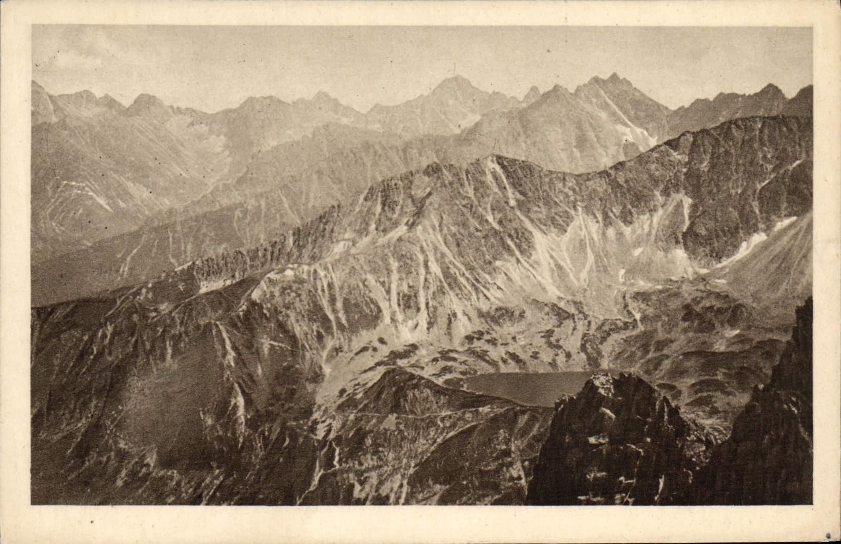 CPA Tatry Widok Z Krzyznego