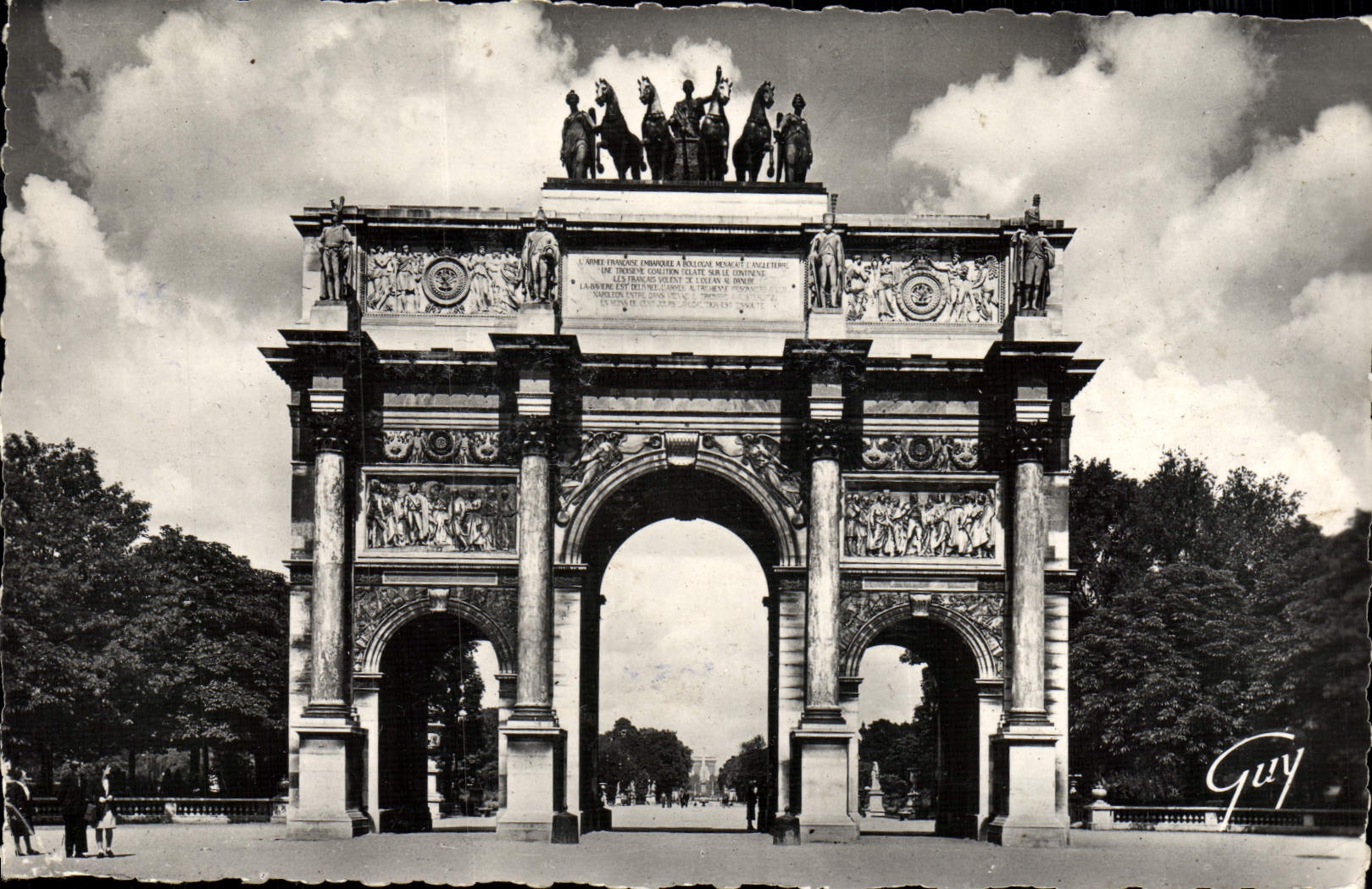 CPM Paris Arc de Triomphe du Carrousel